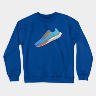 Running Shoes Crewneck Sweatshirt